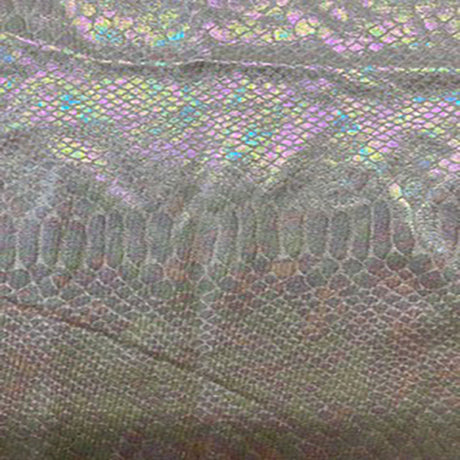 Nylon Spandex Fever Snake Foil Fabric 60"