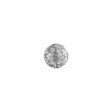 Crystal Self Back Glass Button - 14L/9mm
