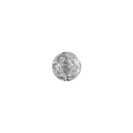 Crystal Self Back Glass Button - 14L/9mm