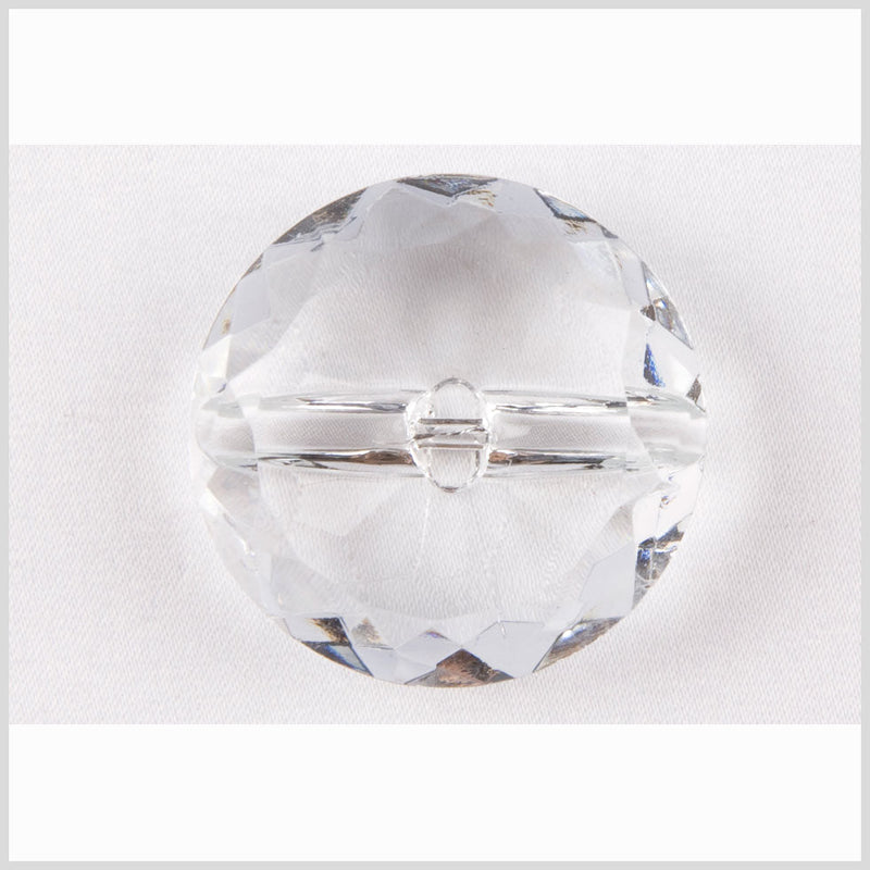 Crystal Glass Button - 24L/15mm