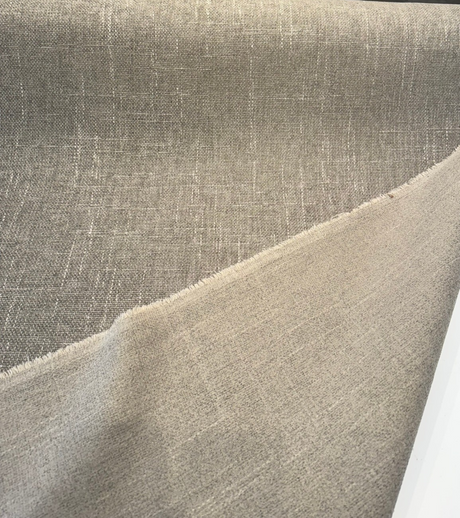 P Kaufmann Perf Mixology Mushroom Chenille Upholstery Fabric - Mushroom, Textured Chenille, 54" Width (1 Yard)