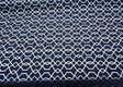 Sunbrella Folio Blue Navy 45741-0011 Sunbrella Acrylic Fabric - Blue Navy Geometric Reversible, 54" Width (1 Yard)