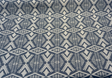Sunbrella Diamond River Tonal Indigo Pendleton Acrylic Fabric - Indigo Geometric Lodge Pattern, 54" Width (1 Yard)