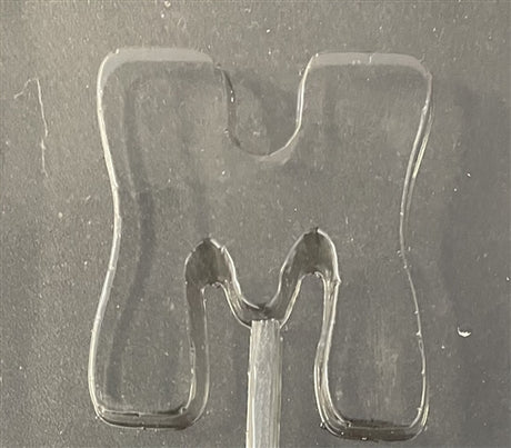 Letter M Pop Chocolate Mold