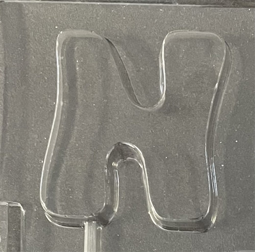 Letter N Pop Chocolate Mold