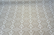Sunbrella Diamond River Tonal Sand Acrylic Fabric - Sand Beige/Ivory Geometric Pattern, 54" Width (1 Yard)
