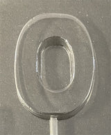 Letter O Pop Chocolate Mold