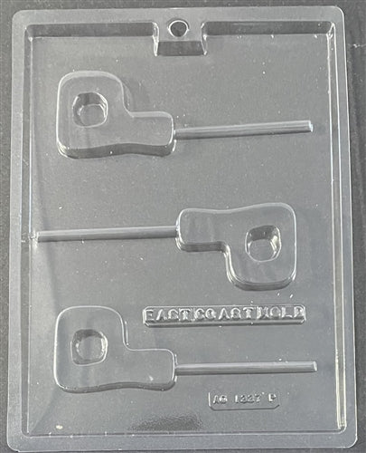 Letter P Pop Chocolate Mold