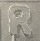 Letter R Pop Chocolate Mold