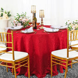 Versailles Elegance Round Damask Jacquard Tablecloth