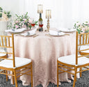 Versailles Chopin Damask Round Jacquard Tablecloth