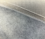 Sunbrella Echo Ash FR Backed Solution-Dyed Acrylic Fabric - Ash Gray Textured Solid, 54" Width (By The Yard)