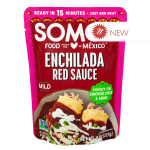 SOMOS RED ENCHILADA SAUCE 8 OZ POUCH