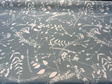 Sunbrella Delilah Spa Acrylic Fabric - Spa Blue Floral, 54" Width (1 Yard)