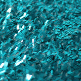 Tina Sequins Poly Spandex Fabric - Multi-Color Rectangular Sequins, 52-54" Width (1 Yard)