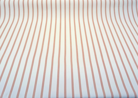Sunbrella Lido Acrylic Fabric - Coral Almond Stripes, 54" Width (1 Yard)