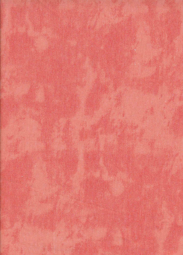 French Terry Tie-Dye Knit Fabric Orange