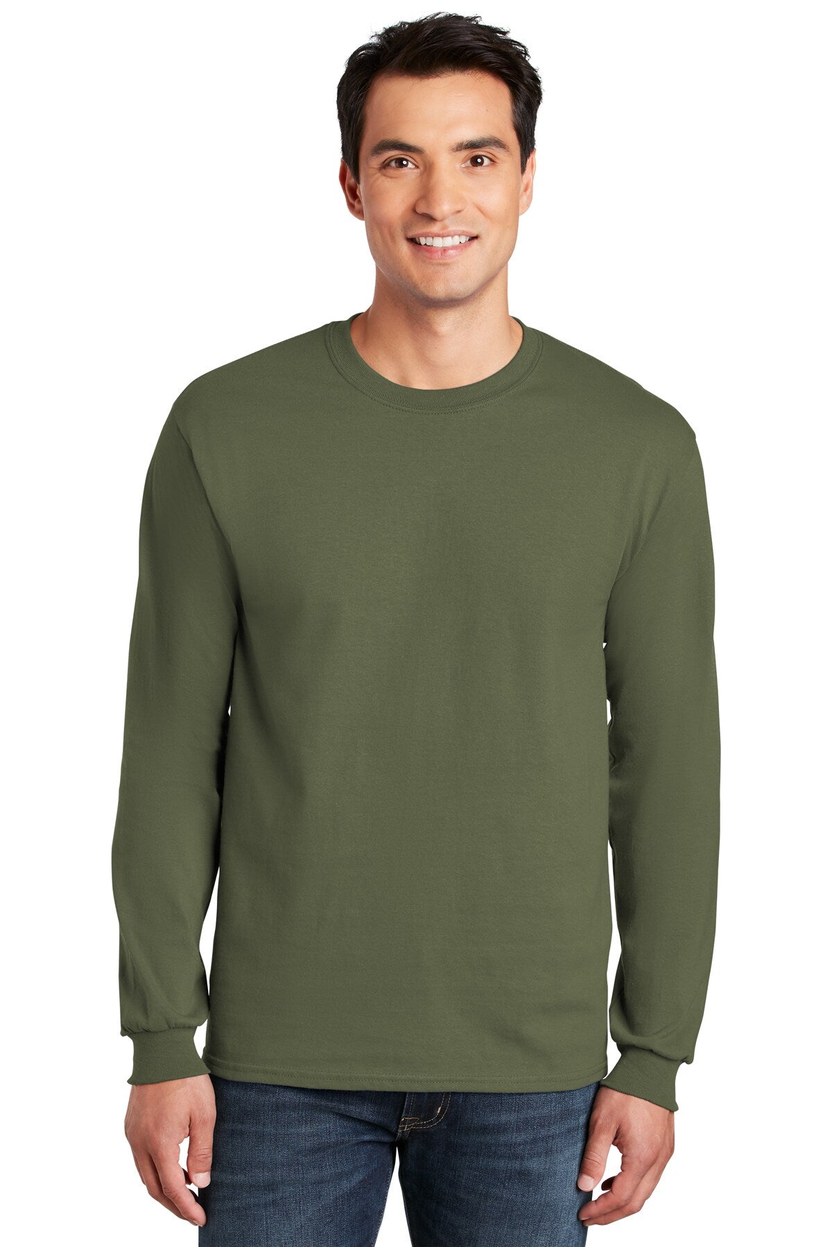 Gildan® Ultra Cotton Long Sleeve Crewneck T-Shirt