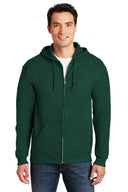 Sudadera con capucha y cremallera completa Gildan Heavy Blend | Sudadera de forro polar