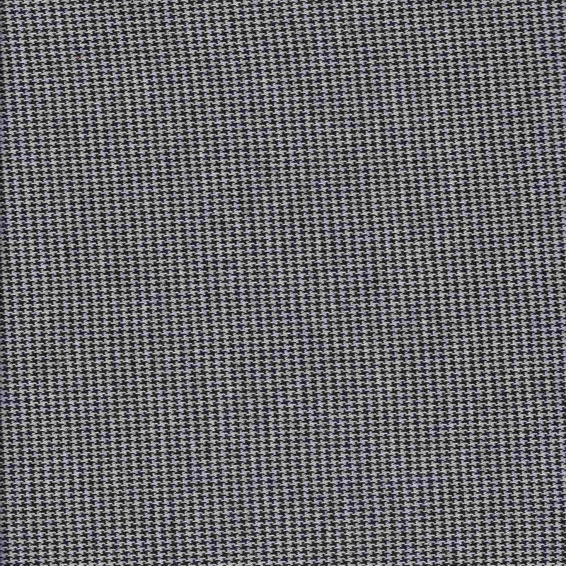 1 Yard Mini Houndstooth Knit Fabric 240 GSM, 58/60'' Wide Polyester Rayon Spandex Blend