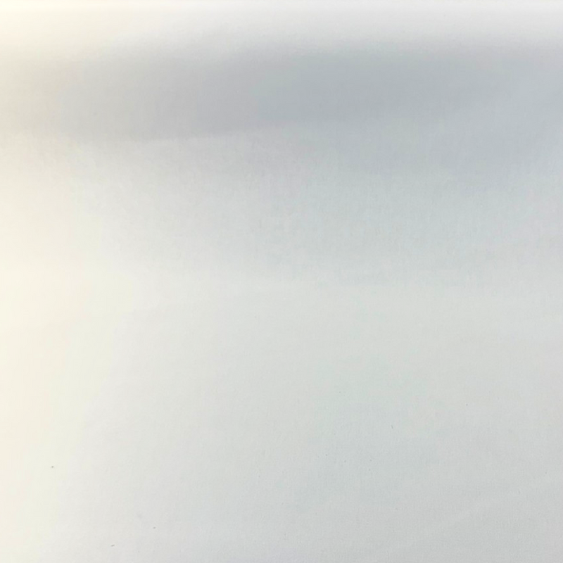 7 Oz White Cotton Duck Cotton Fabric - White Plain Weave, 60" Width (1 Yard)