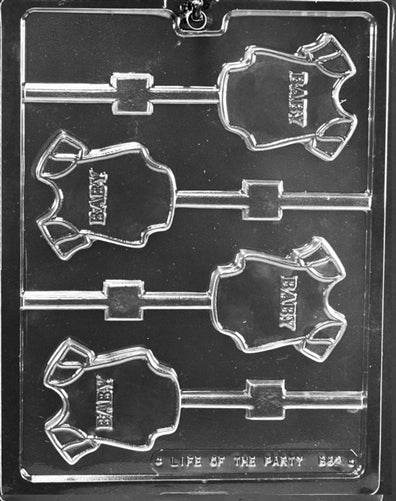 Baby Onesie Lolly Chocolate Mold - LPB062