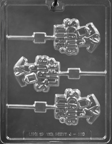 Scrub Life Lolly Chocolate Mold - LPJ119