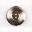New Silver/Alpaca Metal Coat Button - 54L/34mm