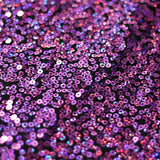 Sequin Showcase Razzle Nylon Spandex Fabric - Assorted Colors, Holographic Round Sequins, 54/56" Width (1 Yard)