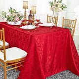 Rectangular Polyester Tablecloth 90x156 Apple Red