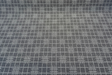Sunbrella Pindler Gridlock Solution Dyed Acrylic Fabric - Charcoal Gray Geometric Pattern, 54" Width (1 Yard)