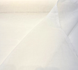 Belgian Linen Sheer Fabric - Snow White, 59" Width (1 Yard)