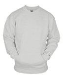 Badger Unisex Pocket Crewneck Sweatshirt