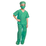Green Doctor Scrubs Costume