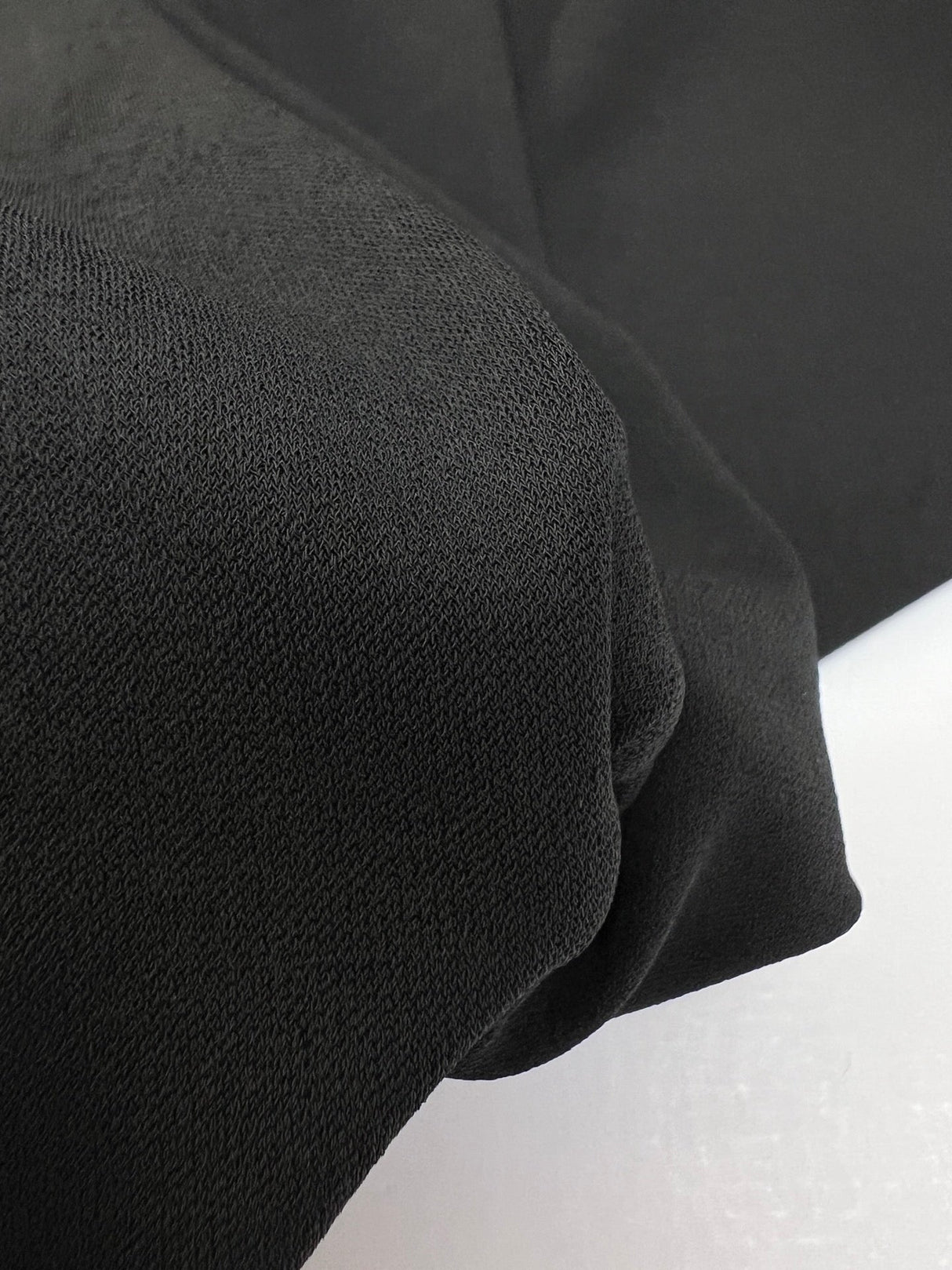 Viscose Knitted Fabric Black