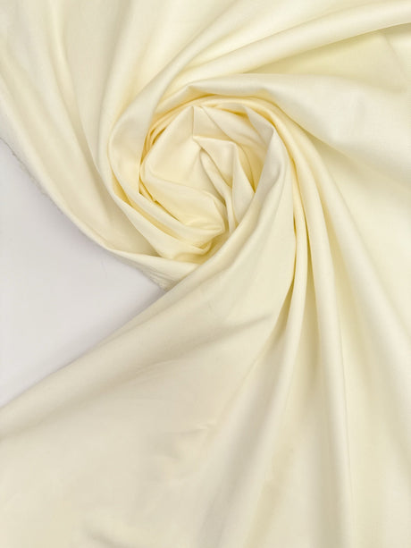 Tencel Cotton Elastane Twill White