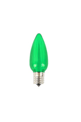 C9 Wonderful LED SMD Bulb (25 bulbs/bag) - Smooth, Green