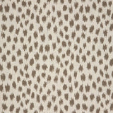 Sunbrella Agra Pebble Acrylic Fabric - Pebble, Ikat-Inspired Animal Motif, 54" Width (1 Yard)