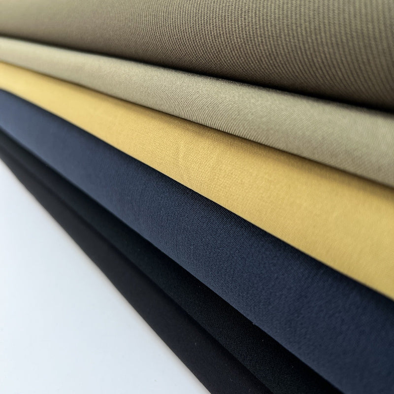Polyamide Elastane Stretch Fabric Green Blue Shades