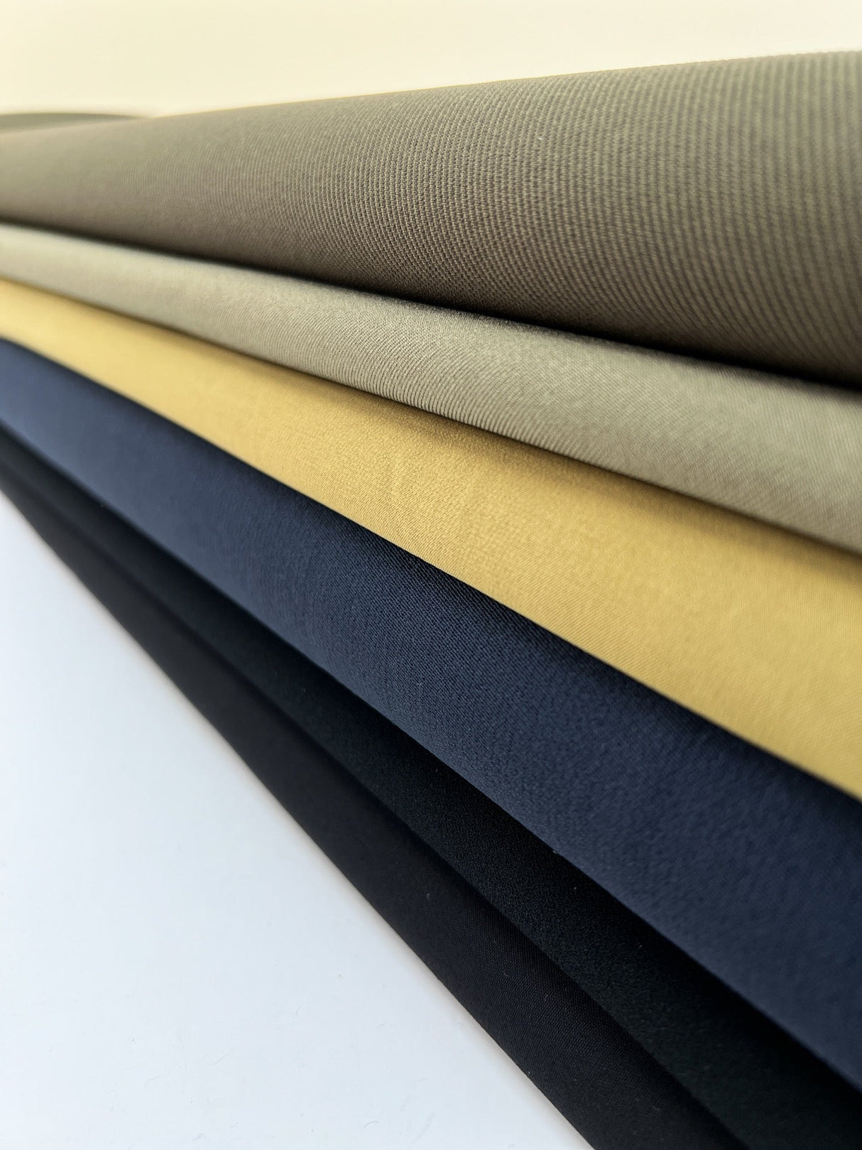 Polyamide Elastane Stretch Fabric Green Blue Shades