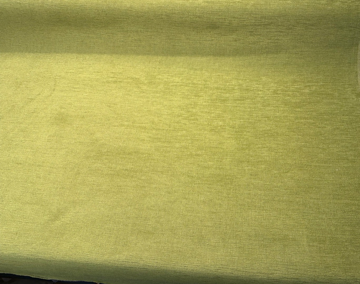 Sunbrella Kiwi Green Chenille Performance Acrylic Fabric - Kiwi Green, Chenille, 54" Width (1 Yard)