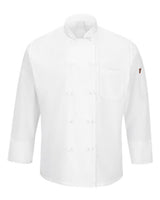 Mimix Ten Knot Button Chef Coat with OilBlok