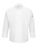 Chef Designs Mimix Ten Knot Button Chef Coat with OilBlok