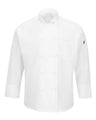 Chef Designs Mimix Ten Knot Button Chef Coat with OilBlok
