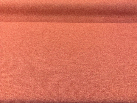 Sunbrella Burnt Orange Chenille Performance Outdoor Upholstery Fabric - Burnt Orange With Rust Undertones, 54" Width (1 Yard)