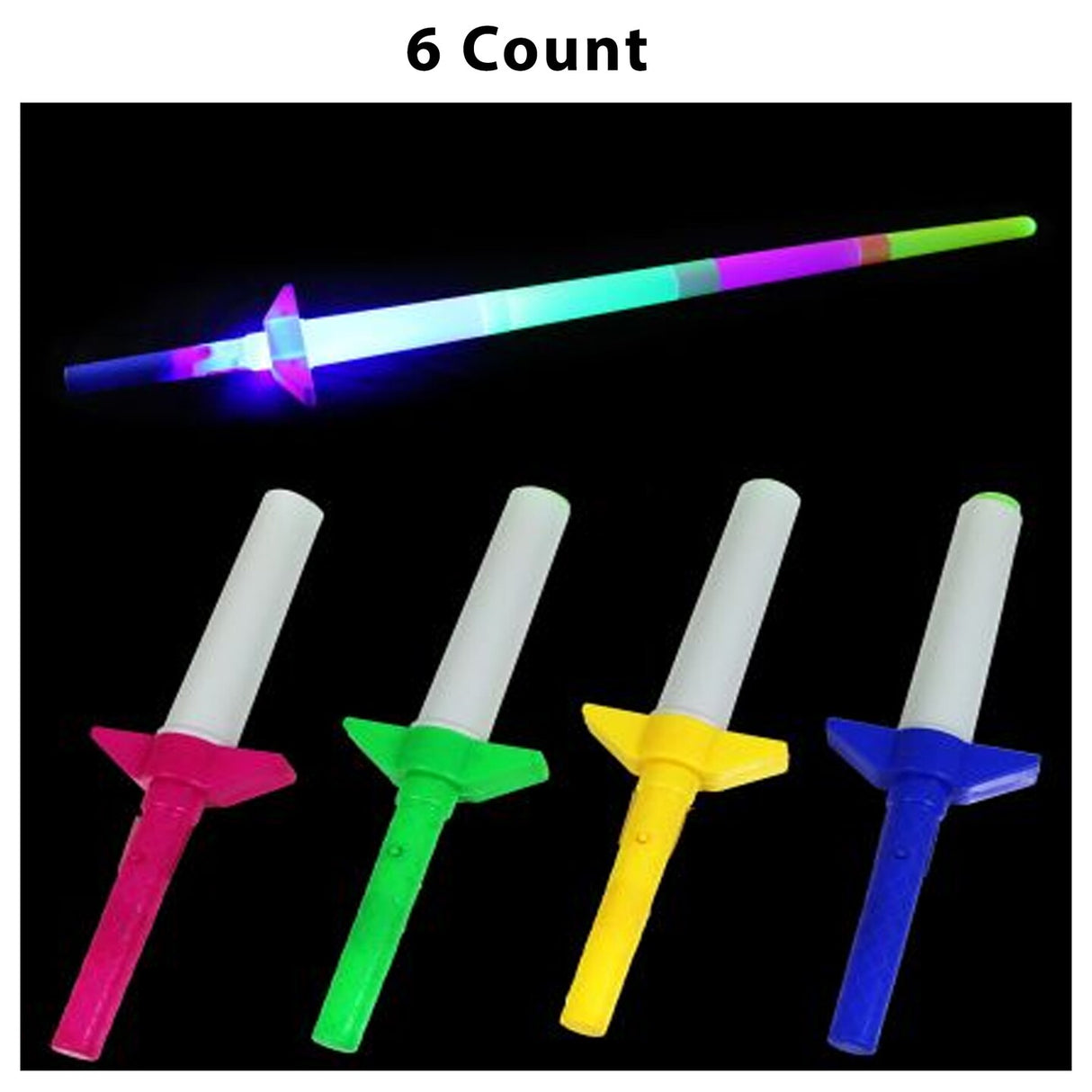 Flashing Expandable Swords