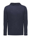 Camiseta de manga larga con capucha Tri-Blend Surplice para jóvenes