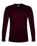 Camiseta de manga larga para mujer de mezcla triple