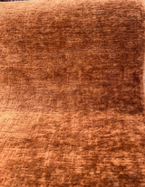 Lushscape Chenille Fabric - Terracotta, Solid With Texture, 55" Width (By The Yard)