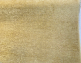 Lushscape Soft Chenille Upholstery Fabric - Gold, Solid With Texture, 55" Width (1 Yard)